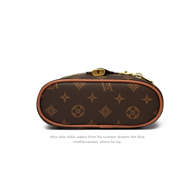 Famous Fashion Women's Zipper Crossbody Bag Paris Designer Inspired Vintage Handbag Suitable For Daily Use
