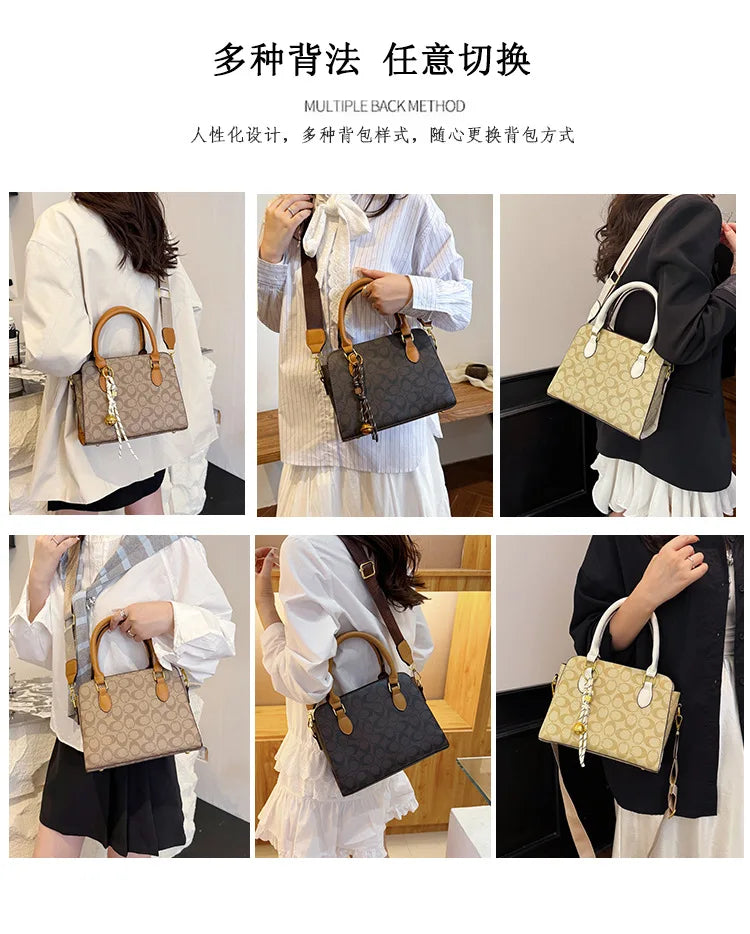New Women's Large-Capacity Handbag - Classic Fashion Trendy, Retro Luxury Design, High-End Sense Bags for Women