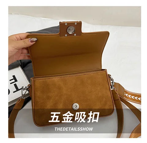 2025 Spring Summer Vintage Square Bag Luxe Underarm Purse for Women Fashion Shoulder Tote Versatile Bag Chic Commuter Bag