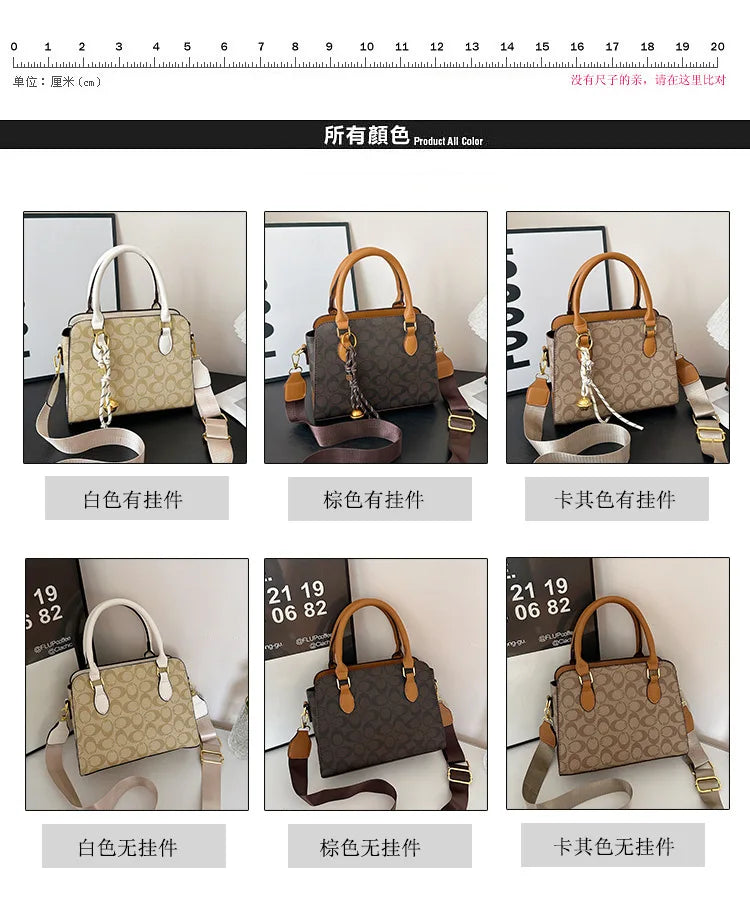 New Women's Large-Capacity Handbag - Classic Fashion Trendy, Retro Luxury Design, High-End Sense Bags for Women