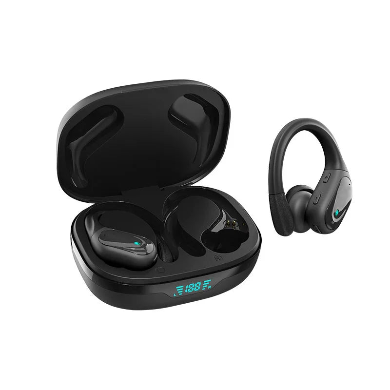 Sports TWS Bluetooth 5.1 Earphones with Mic Wireless Headphones LED Display Noise Canceling Earbuds In-Ear Waterproof Headsets