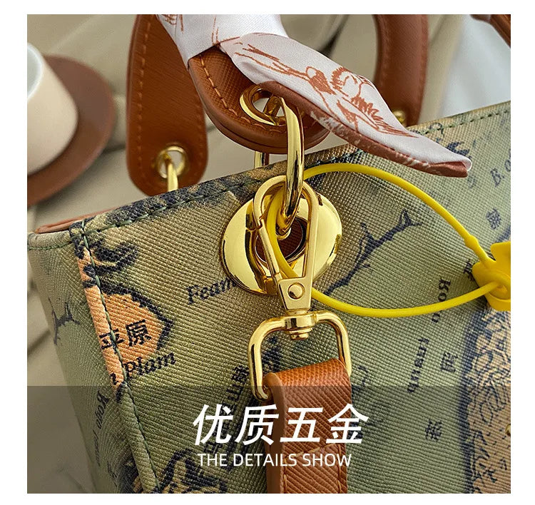 2025 New Studded Square Bag - Women's Stylish Crossbody Purse, Edgy Rivet Design, Versatile Shoulder Bag for Night Out