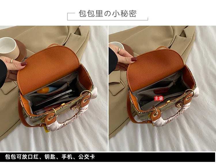 2025 New Studded Square Bag - Women's Stylish Crossbody Purse, Edgy Rivet Design, Versatile Shoulder Bag for Night Out