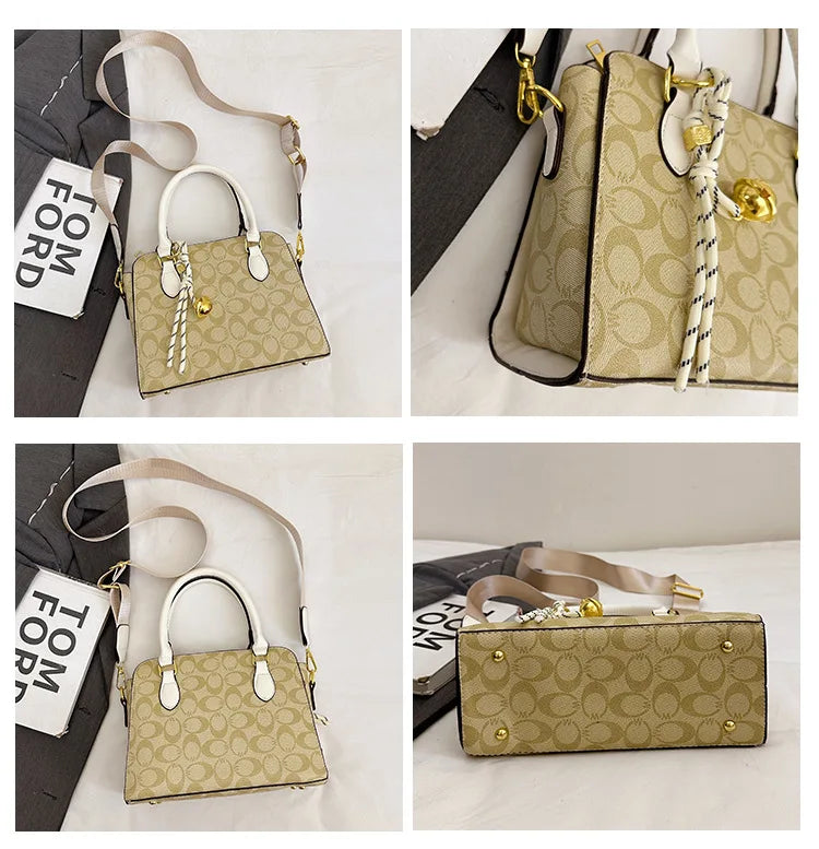 New Women's Large-Capacity Handbag - Classic Fashion Trendy, Retro Luxury Design, High-End Sense Bags for Women